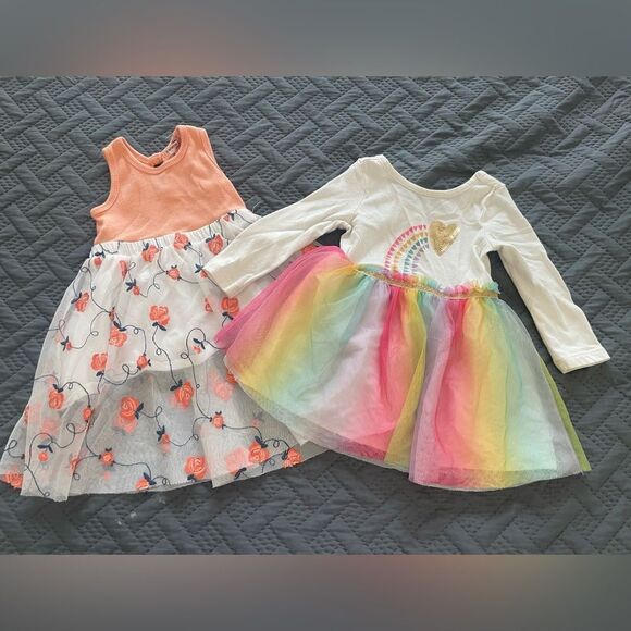 Colorful Kids Dresses Set - Picture 1 of 8